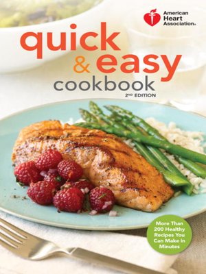 cover image of American Heart Association Quick & Easy Cookbook